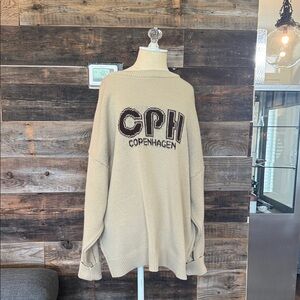 Nordstrom TopShop Oversized Copenhagen Sweater